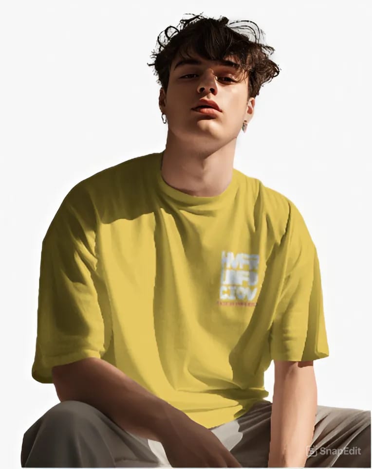 Vagabond oversized 180 Yellow Hvfr Anime T-shirt