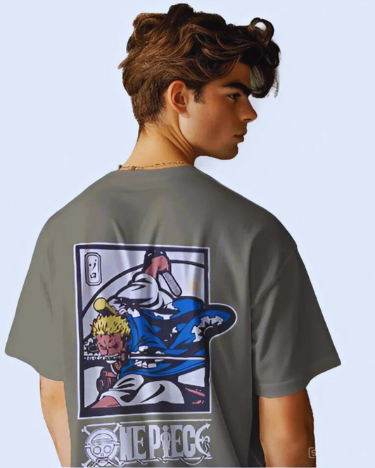 Vagabond oversized 180 Green One Piece Anime T-shirt